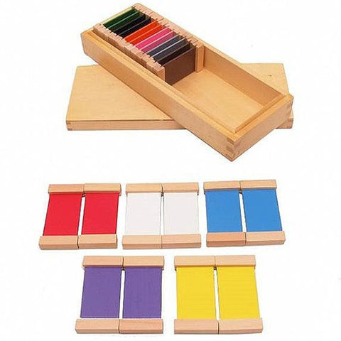 Color box with 22 Montessori tablets