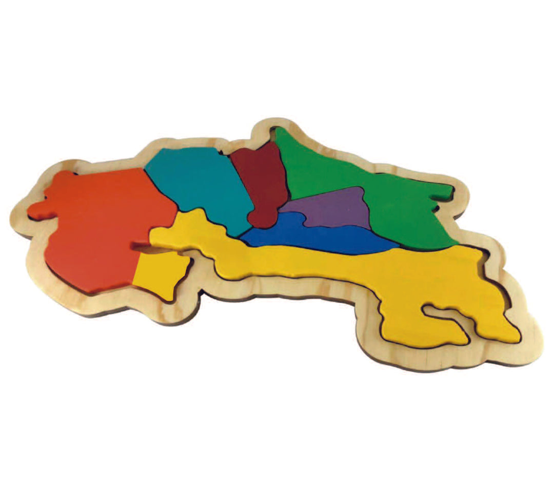 Rompecabezas mapa de Costa Rica