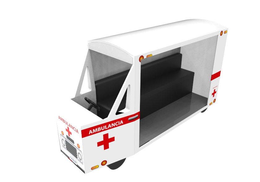 Mueble temático de  Ambulancia