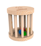 wooden rattle