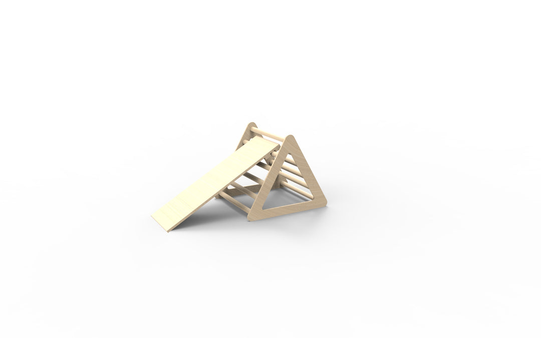 Triángulo Pikler pequeño de madera