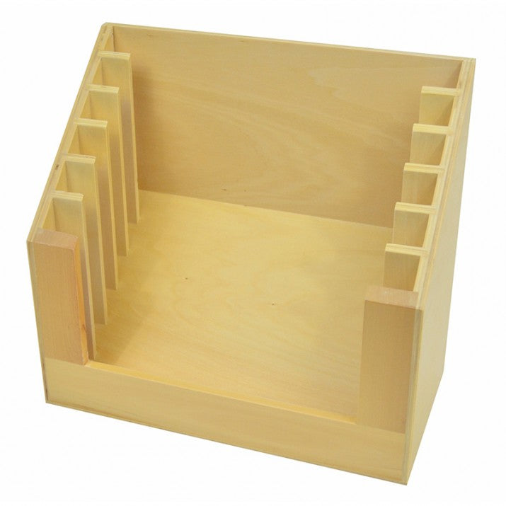 Mueble para 6 bastidores de madera Montessori